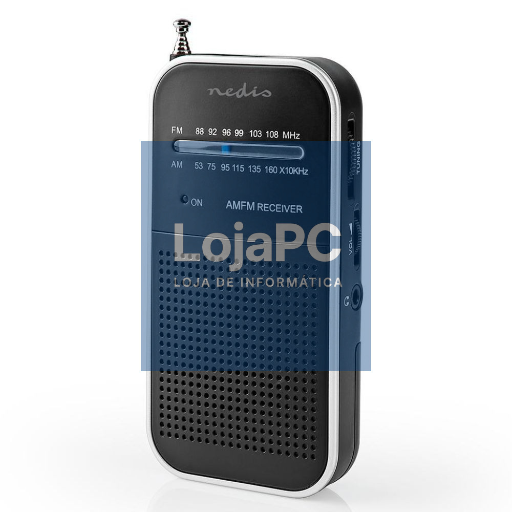 Rádio Portátil FM De Bolso A Pilhas