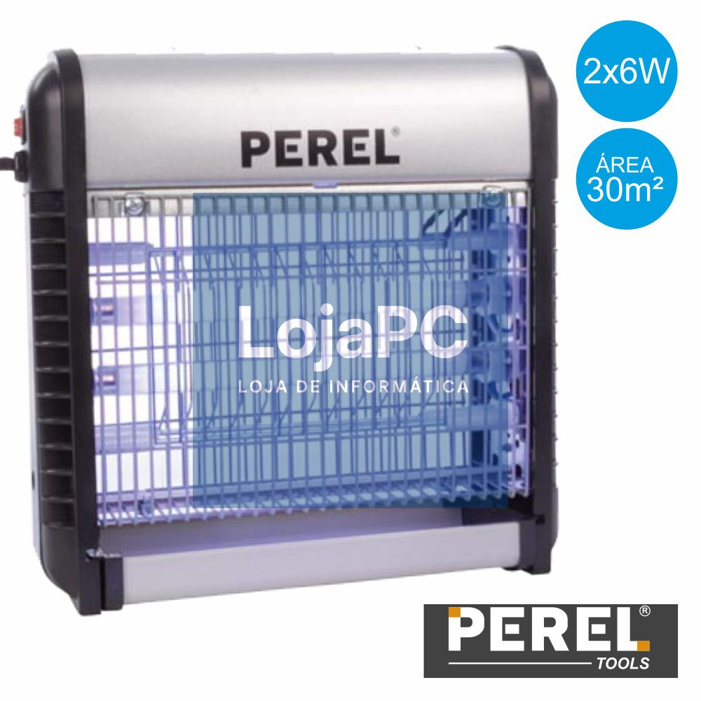 MOSQUITEIRO ELÉCTRICO 2X6W PEREL