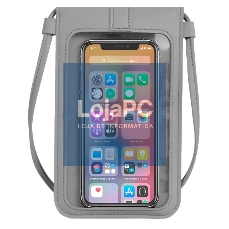 Universal Bag Basic Up to 6.7 in. COOL Light Gray — imagem 3