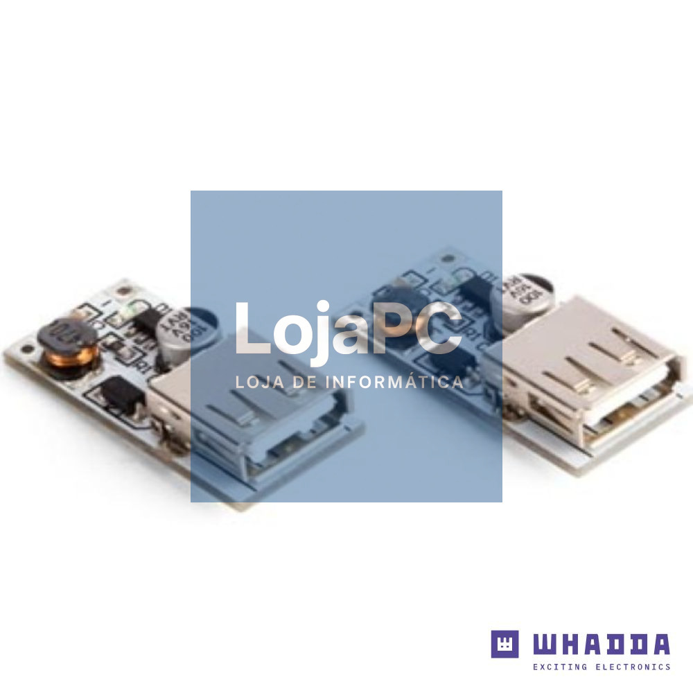 Módulo Conversor DC 2.5-5V 600mA P/ USB 5V WHADDA