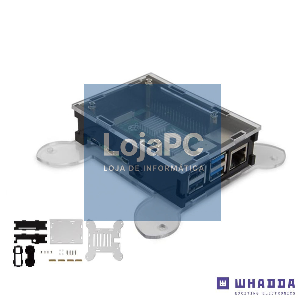 Caixa VESA 100/100 P/ Raspberry Pi 4 WHADDA