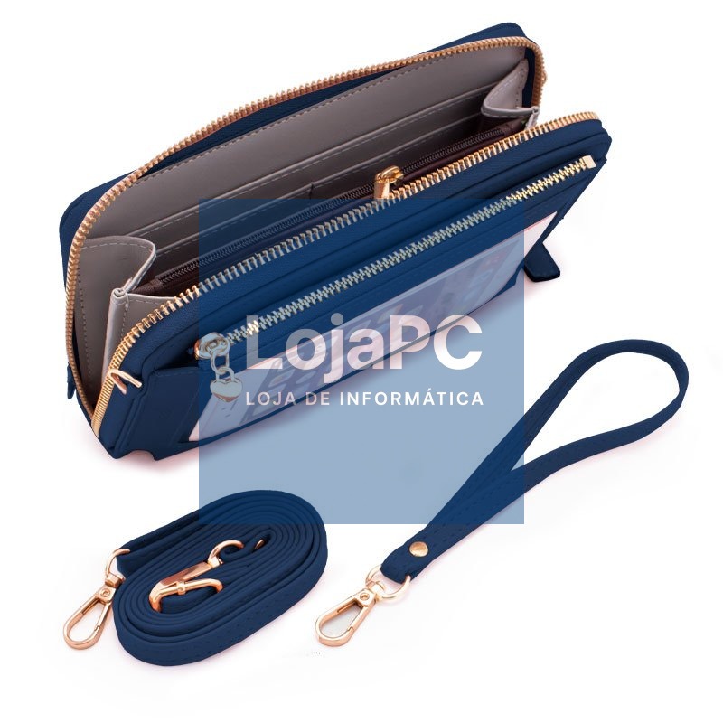 Universal Bag Horizontal Up to 6.7 in. COOL Navy — imagem 4