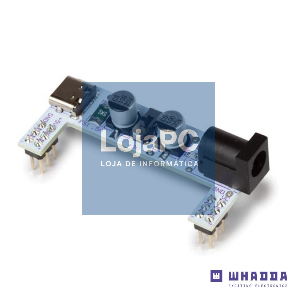 Módulo de Alimentação Breadboard 3.3V/5V WHADDA