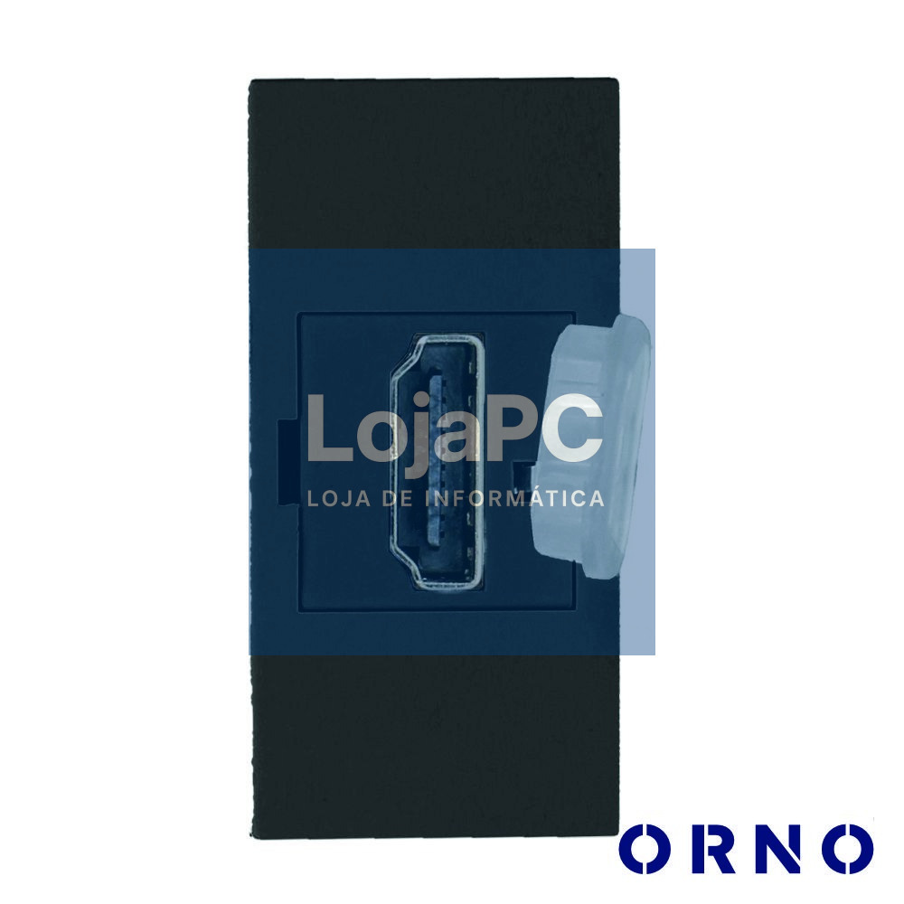 Módulo HDMI 22.5x45mm P/ Encastrar OR-GM-9010/B ORNO