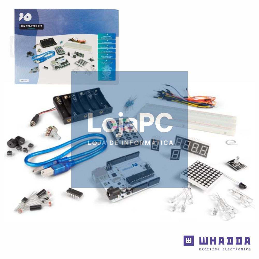 Kit Iniciação p/ Arduino WHADDA