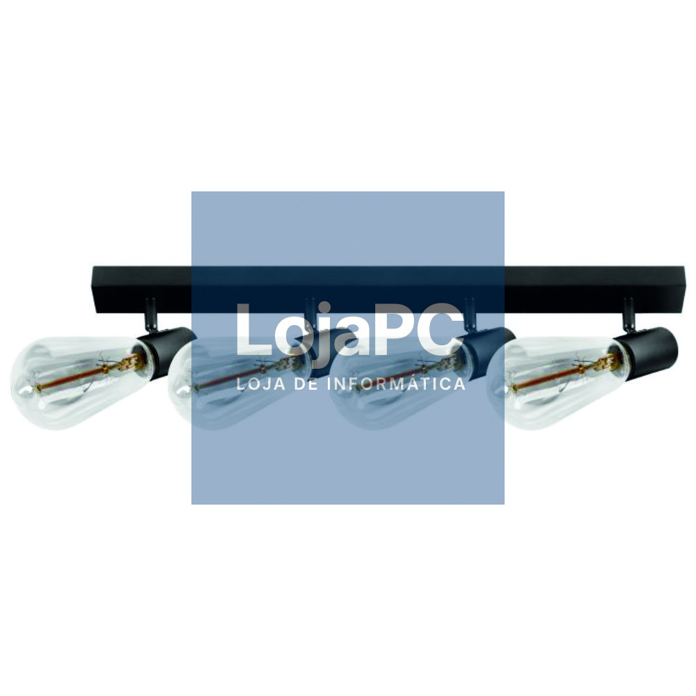 Candeeiro LED Teto/Parede 4xE27 4x60W IP20 RIO