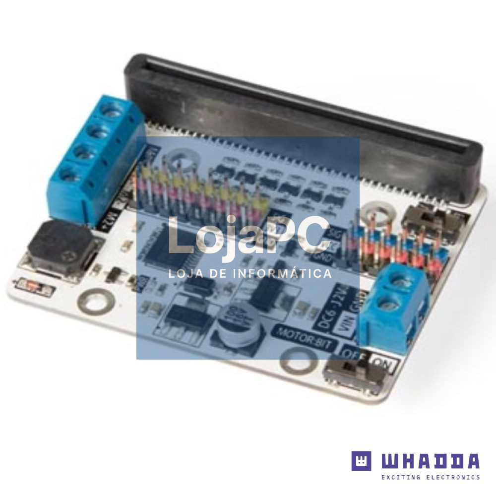 Placa Controladora de 2 Motores 6-12VDC P/ MicroBit WHADDA