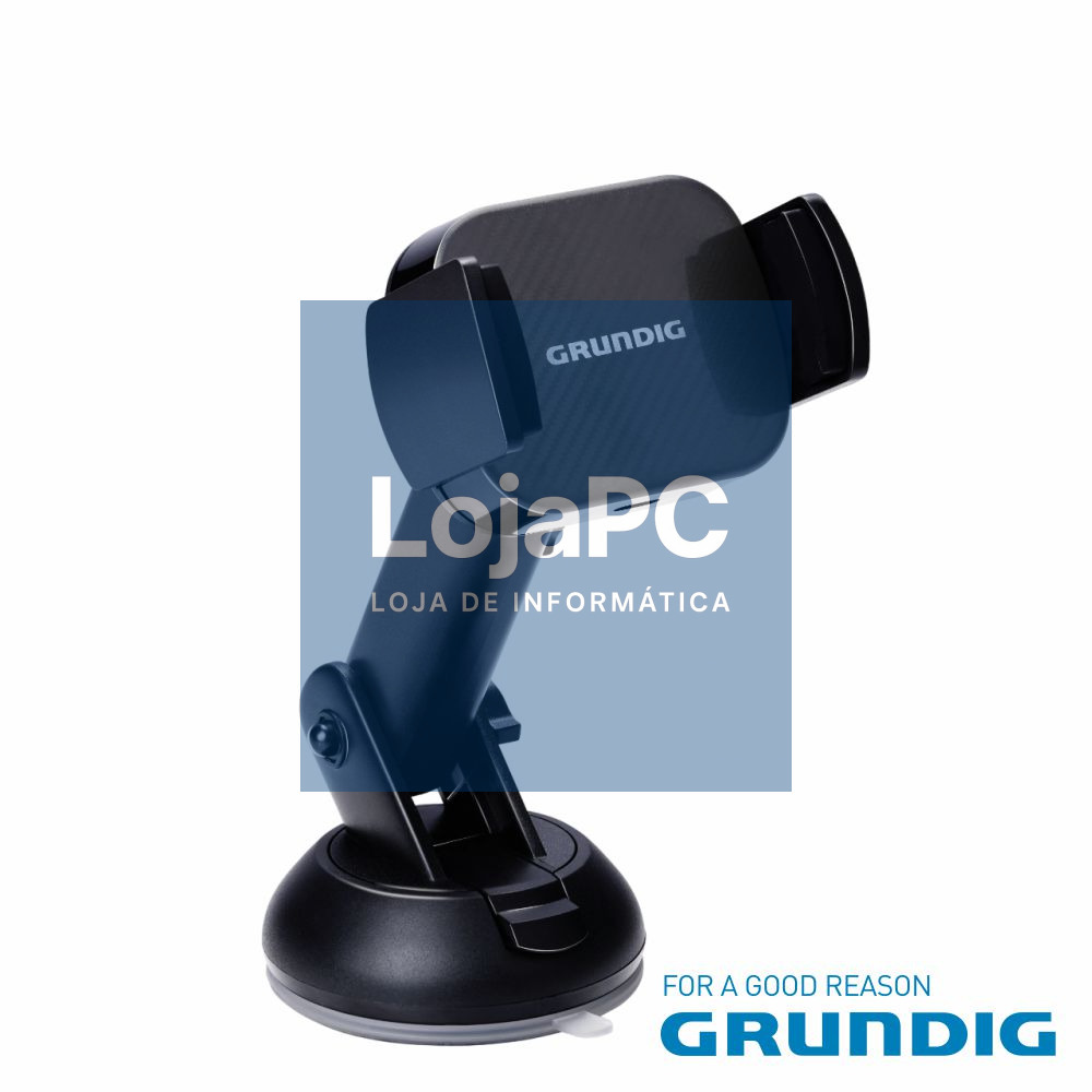 Suporte Telemóvel C/ Carregador Indução QI 15W C/ Ventosa