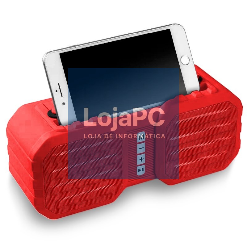 Universal Bluetooth Music Speaker COOL (8W) Soho Red — imagem 4