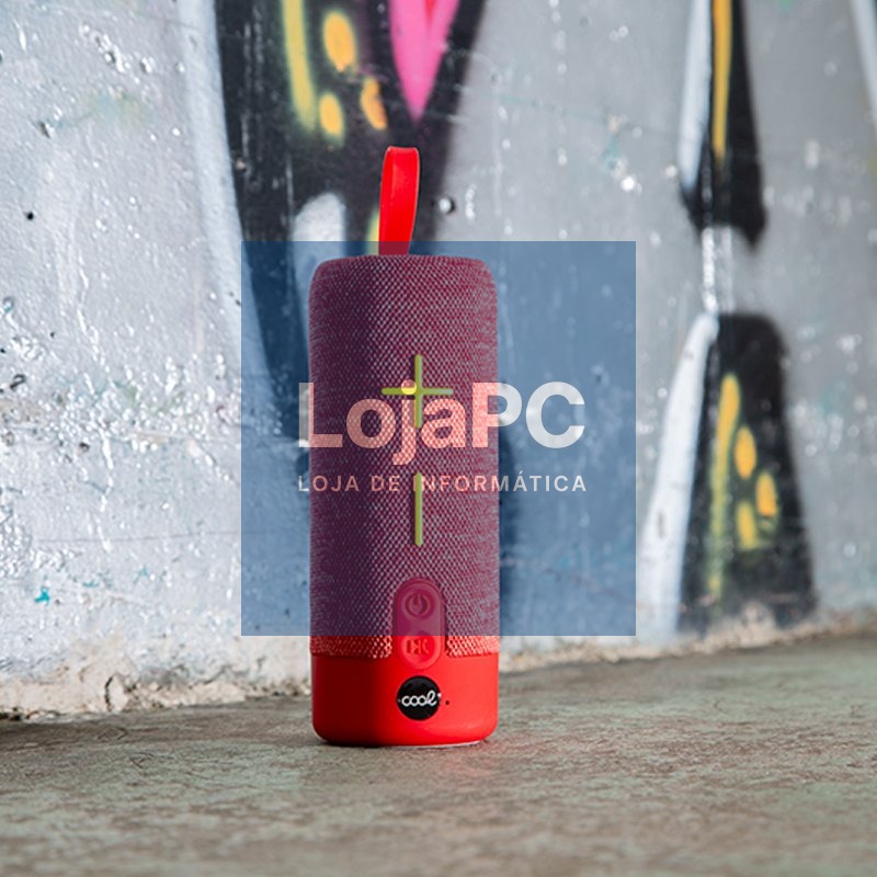 Universal Bluetooth Music Speaker COOL 10W Bass Red — imagem 2