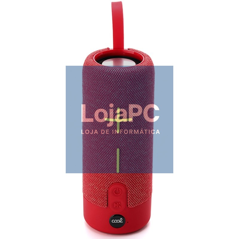 Universal Bluetooth Music Speaker COOL 10W Bass Red