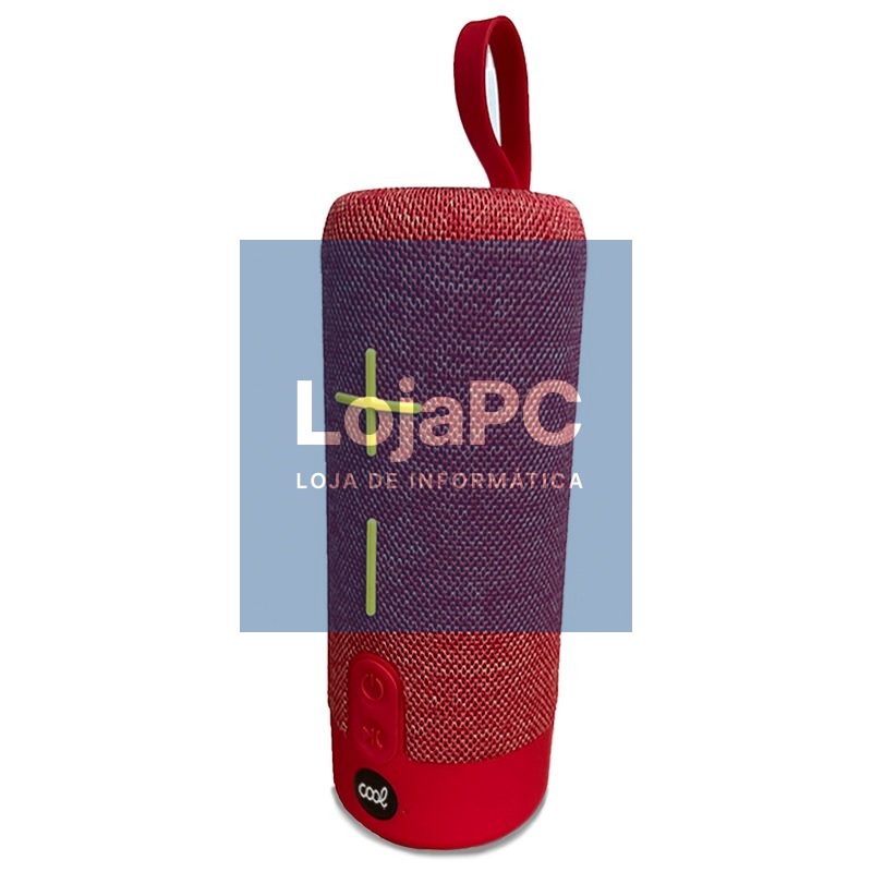 Universal Bluetooth Music Speaker COOL 10W Bass Red — imagem 3