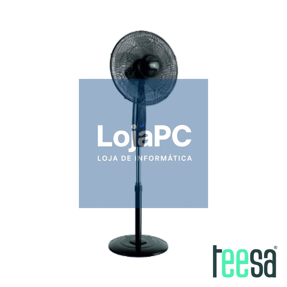 Ventoinha de Pé Ø40cm C/ Comando e Temporizador TEESA