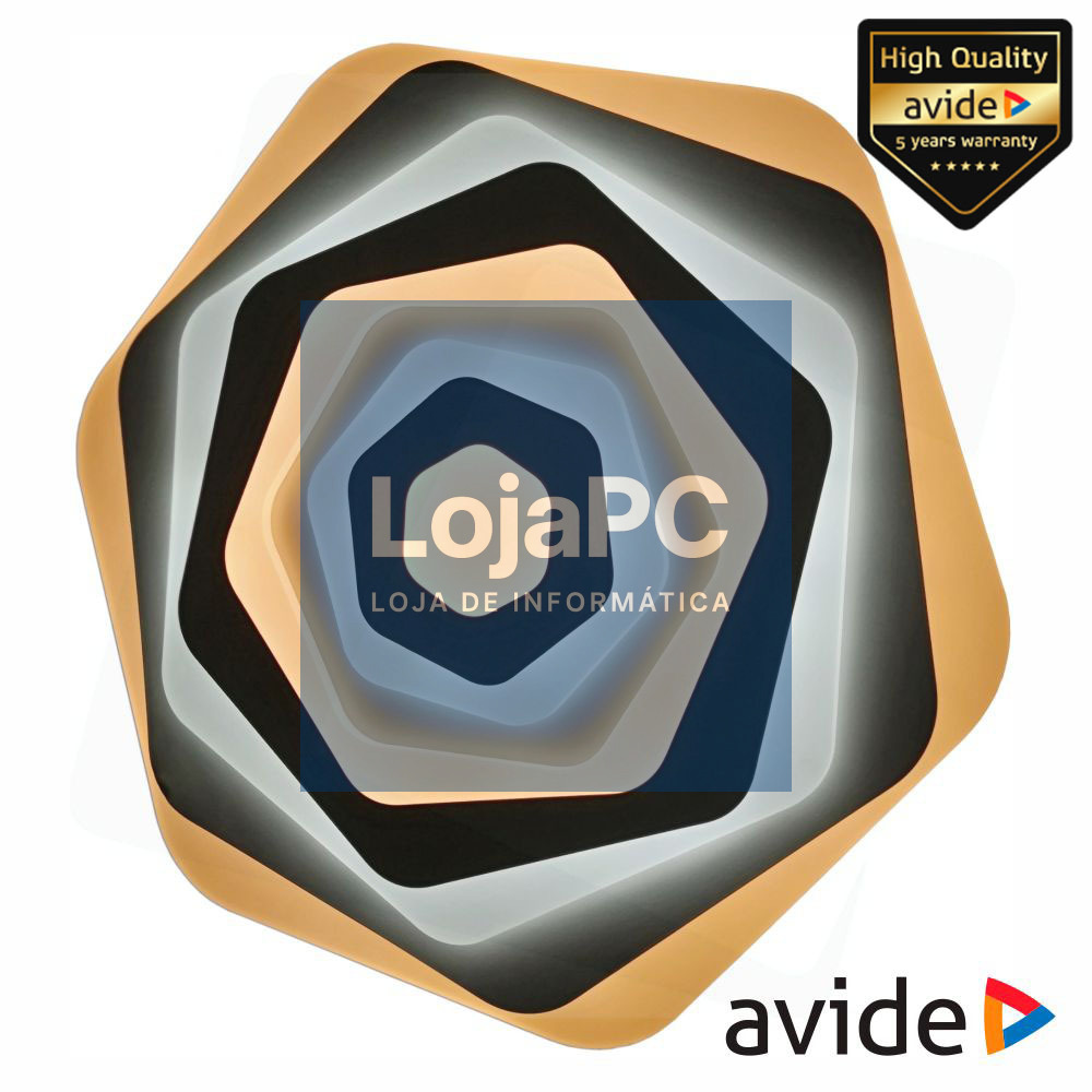 Candeeiro Teto/Parede LED 85W 3000K-4000K-6400K AVIDE