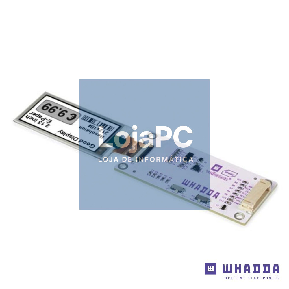 Módulo Display de Tinta Eletrónica de 2.13" WHADDA