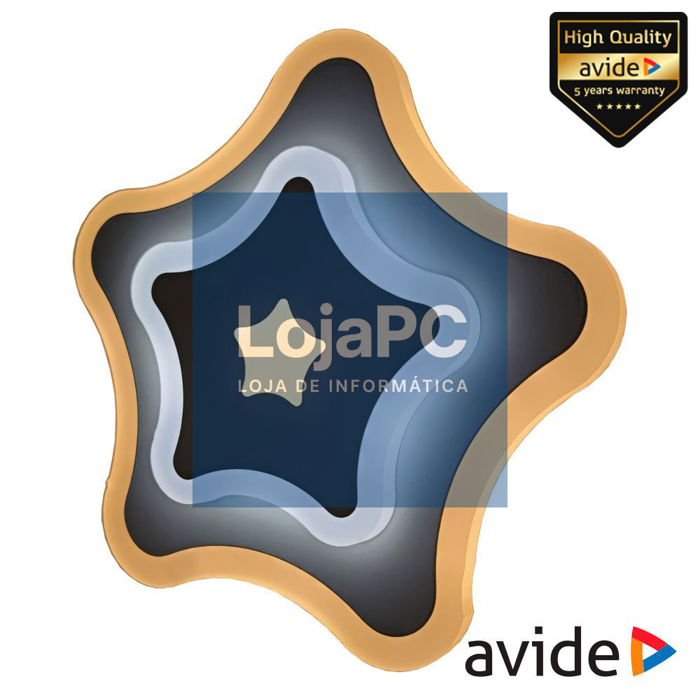 Candeeiro Teto/Parede LED 25W 3000K-4000K-6400K AVIDE