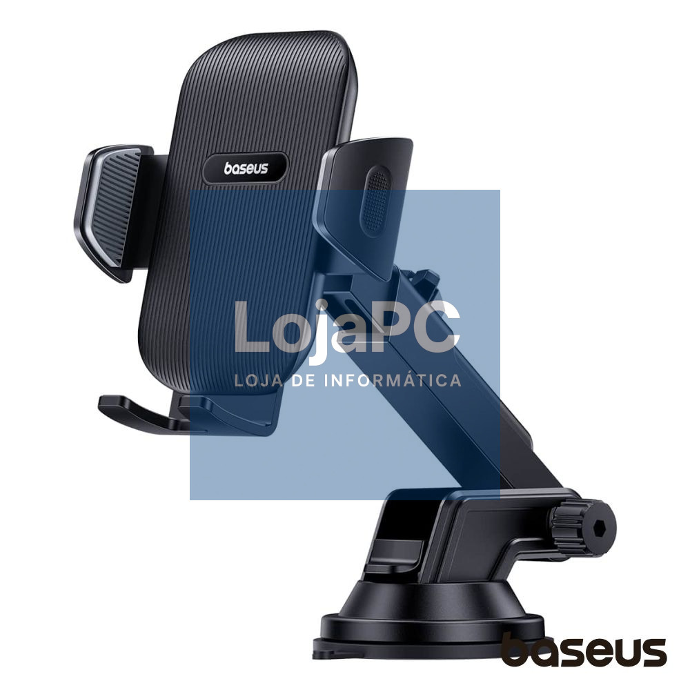 Suporte Telemóvel C/ Ventosa Preto BASEUS