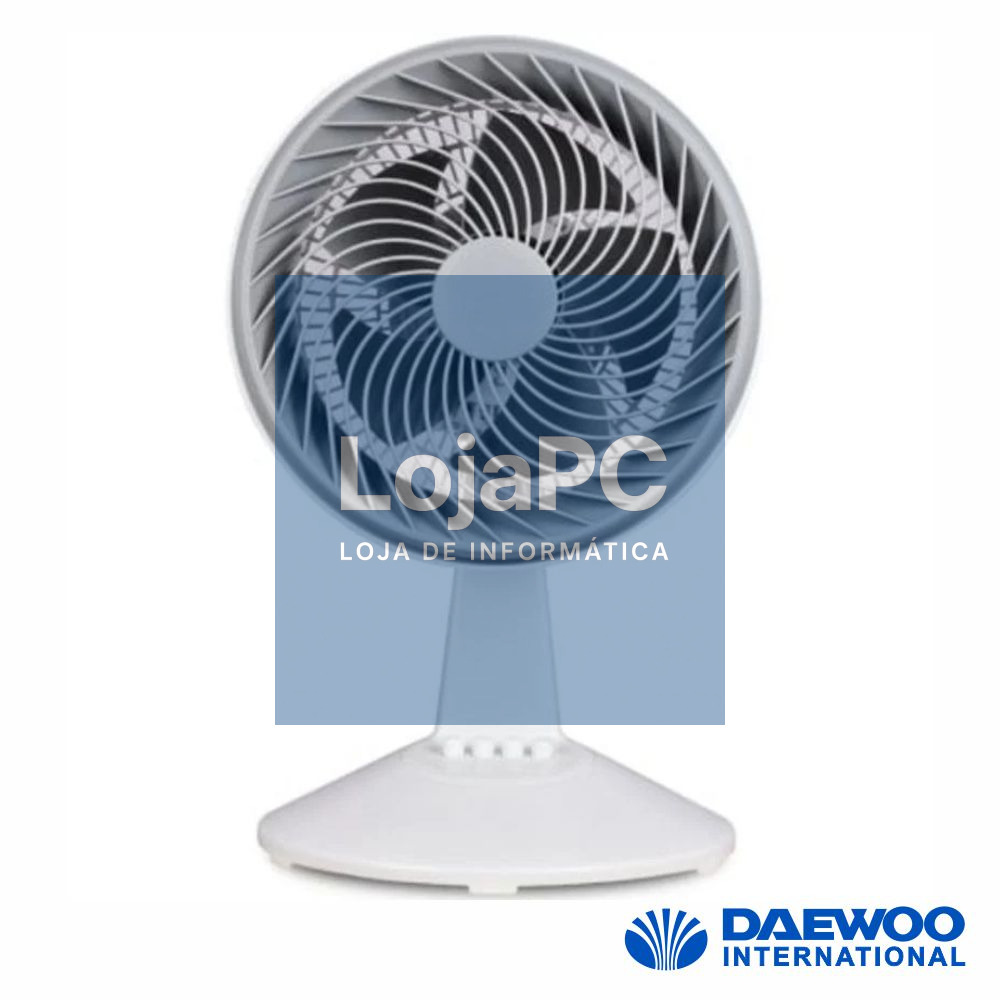 Ventoinha De Mesa Ø25cm 80W 3 Velocidades DAEWOO