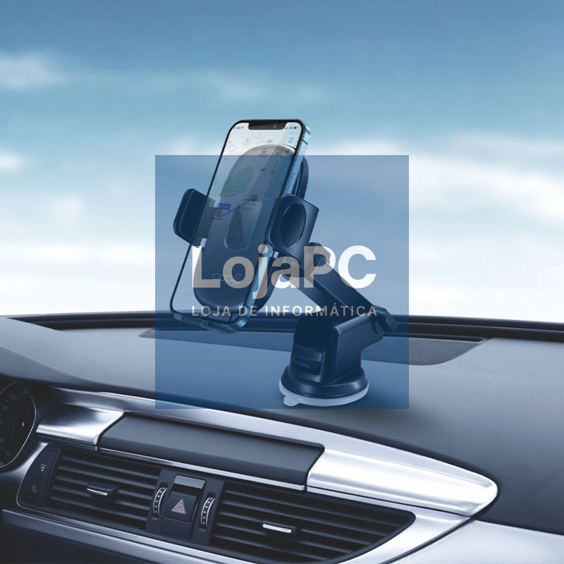 Universal Car Holder Suction Cup One Click COOL Black — imagem 3
