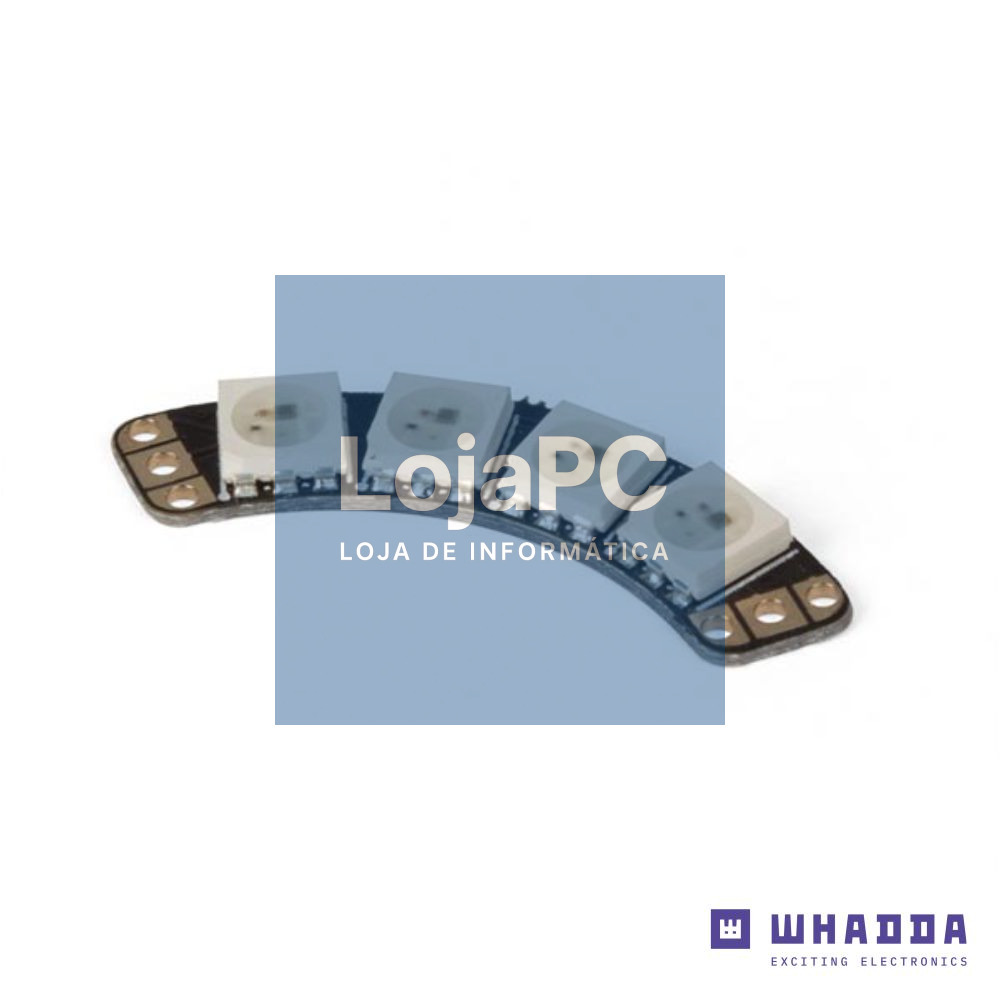 Conjunto de 4 LEDS P/ Placa de Desenvolvimento ESP32 WHADDA