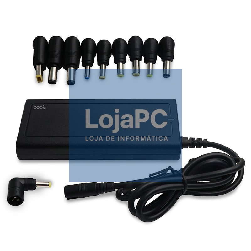 Universal Computer Network Charger. Portable 90w Automatic COOL Slim + 10 conn. (USB QC3.0) — imagem 3