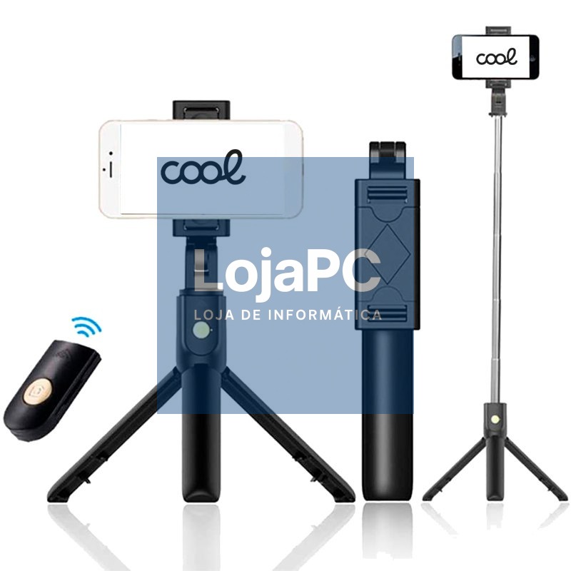 Universal Extendable Tripod Support COOL + Bluetooth Selfie Remote — imagem 2