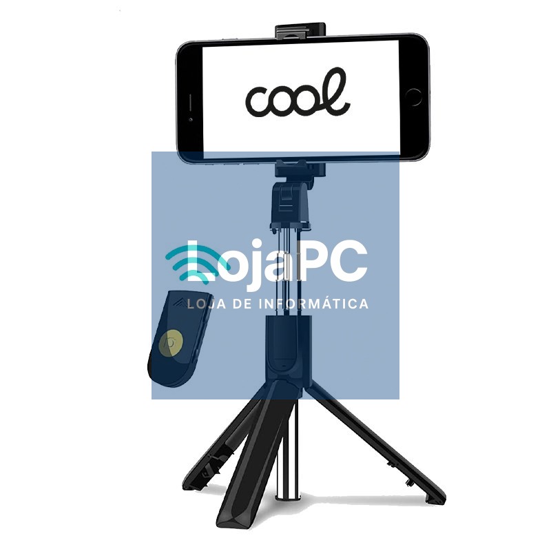 Universal Extendable Tripod Support COOL + Bluetooth Selfie Remote