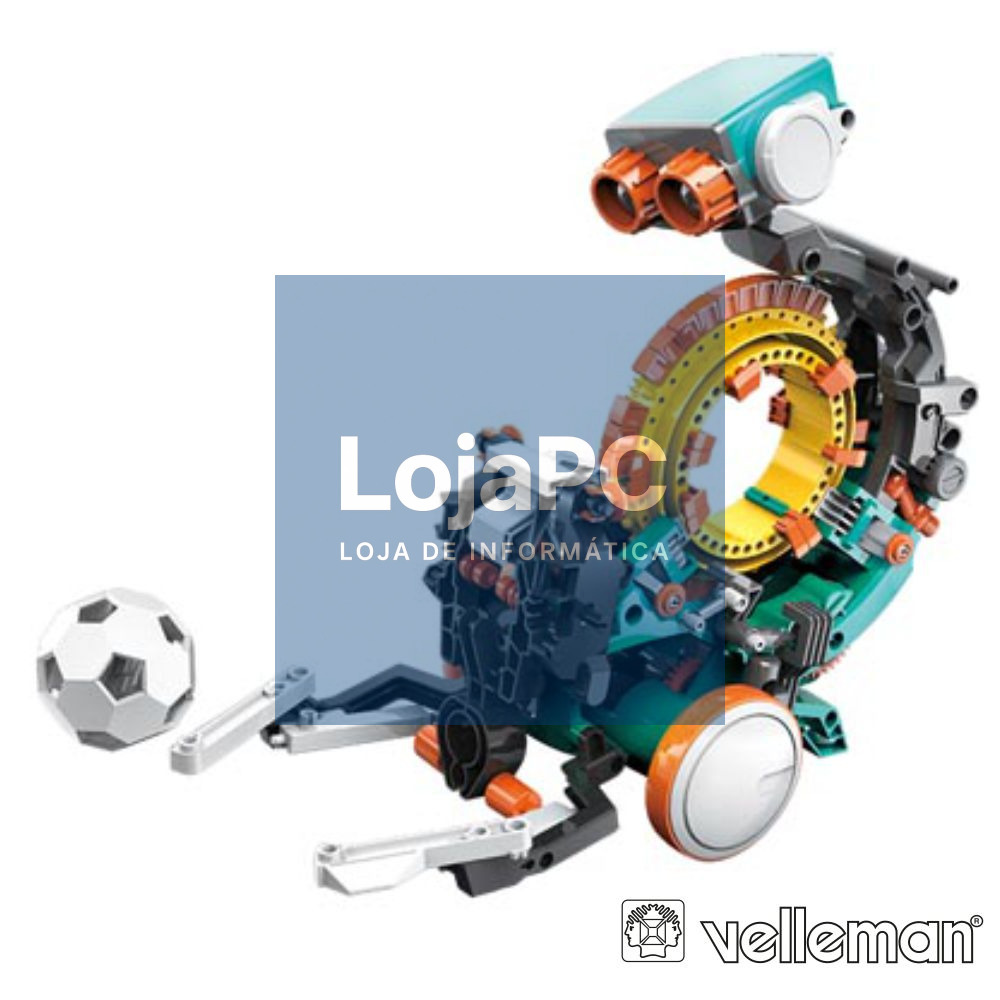 Kit Robô de Codificação Mecânica 5Em1 238 Peças VELLEMAN