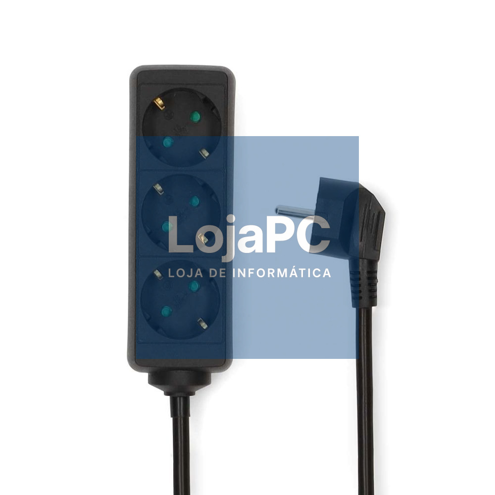 Extensão Elétrica 3x Schuko 3m
