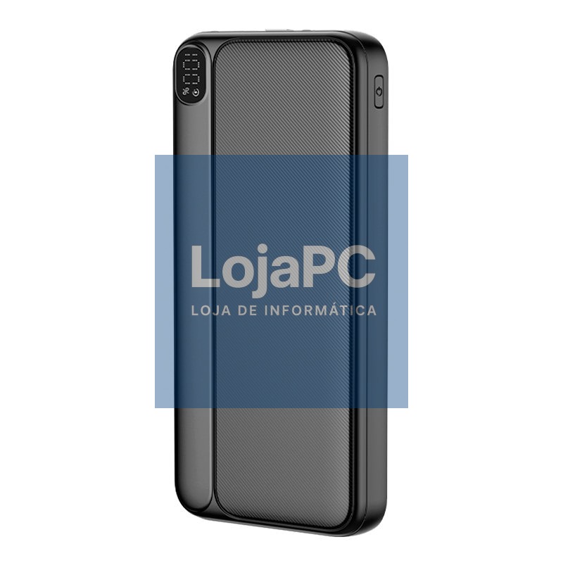 Universal External Battery Power Bank 10.000 mAh (Type-C / Lightning) COOL Grip Black