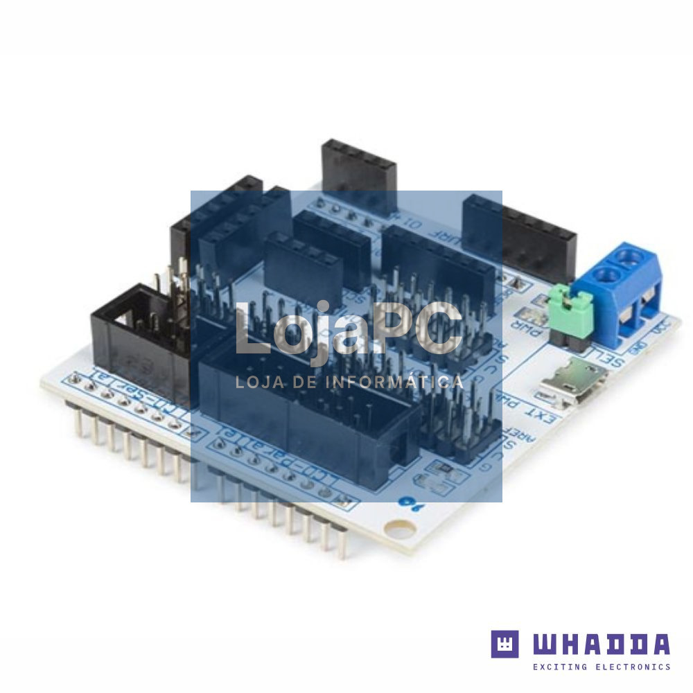 Sensor Shield Compatível Com Arduino WHADDA
