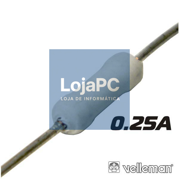 FUSÍVEL TIPO PICO 0.25A VELLEMAN