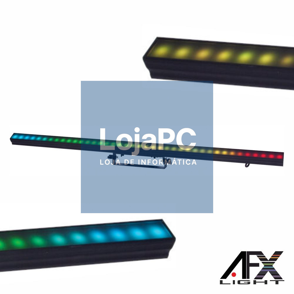 Barra de LEDS C/ 40 LEDS SMD RGB DMX AFXLIGHT