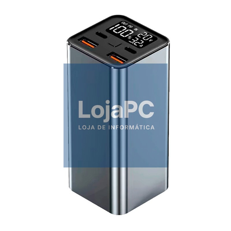 Universal External Battery Power Bank 65W 20,000 mAh (Laptops) COOL Gray — imagem 3