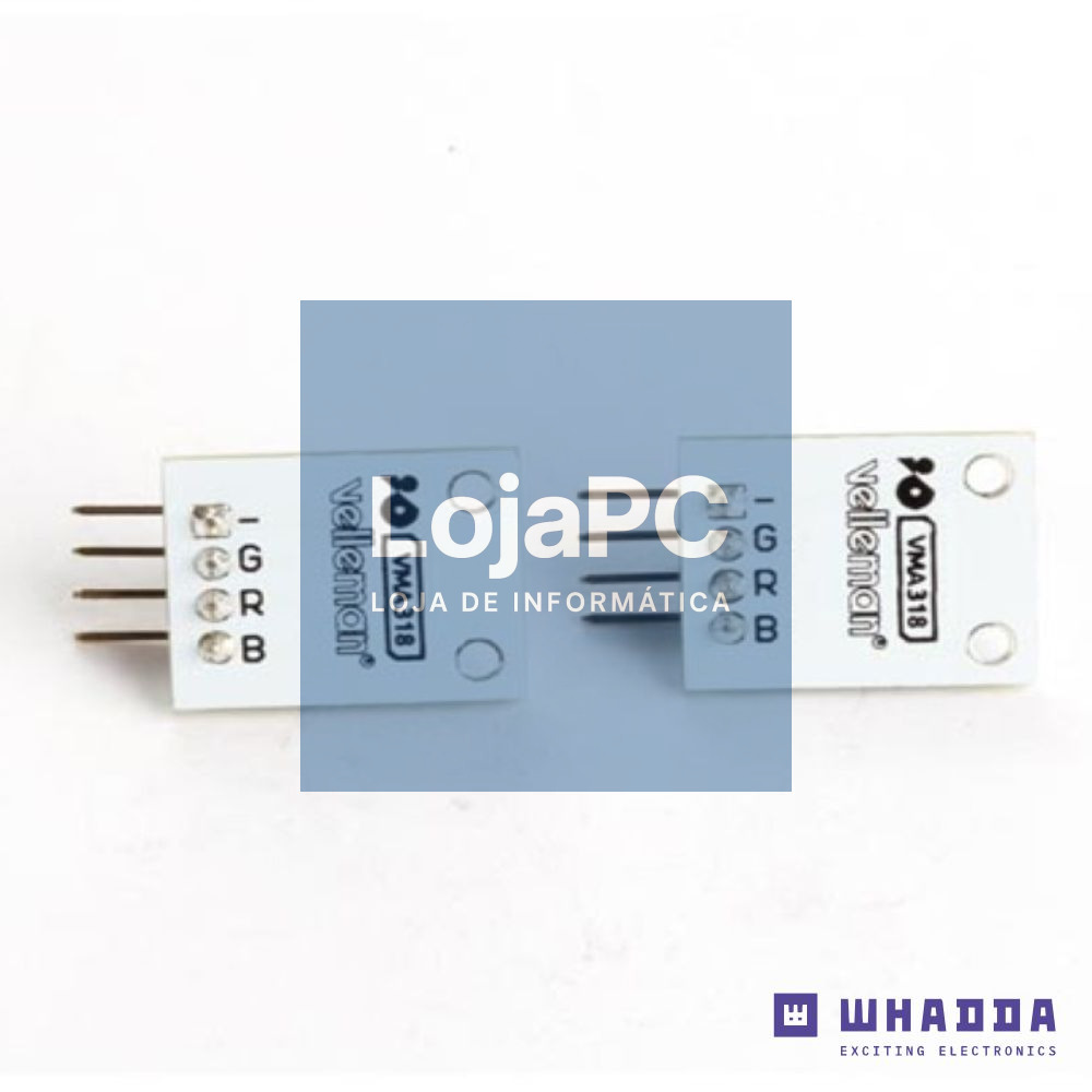 Módulo LED SMD RGB de 3 Cores 2 Peças WHADDA
