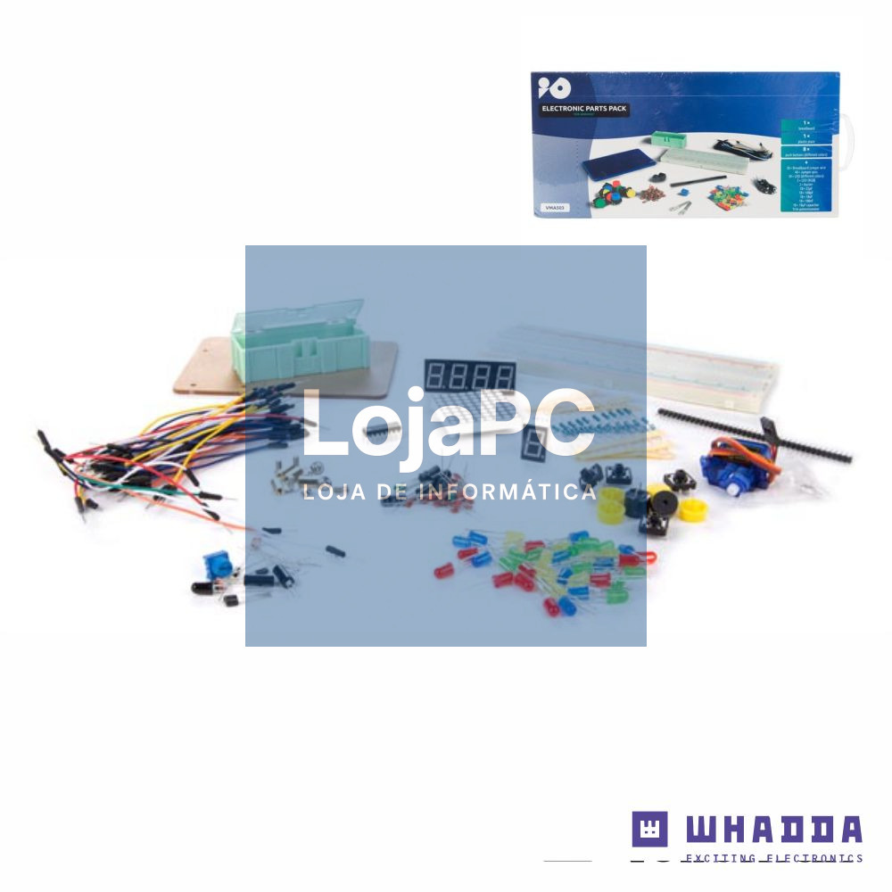 Kit de Componentes Electrónicos WHADDA