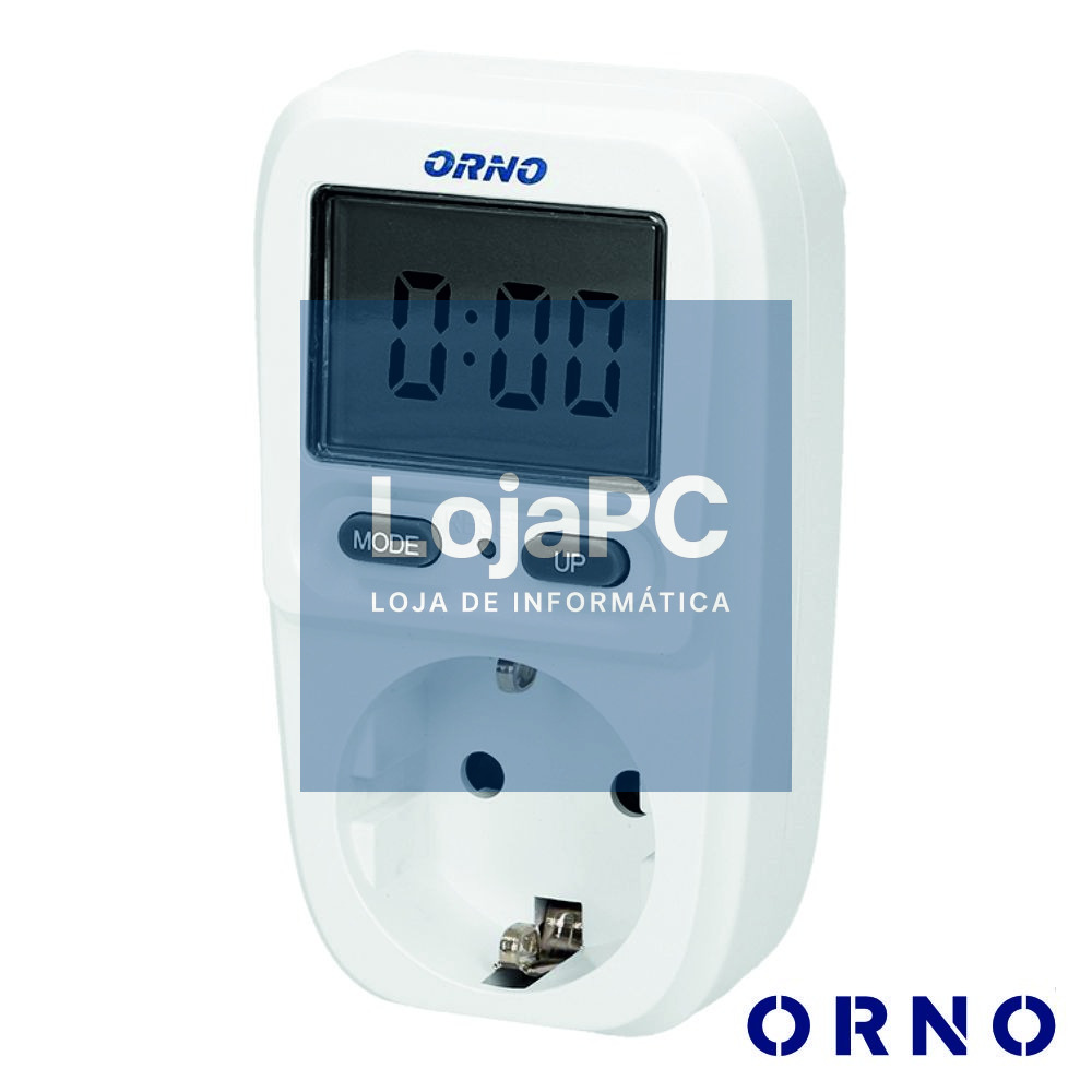 Contador De Energia 230V/16A C/ Tomada ORNO