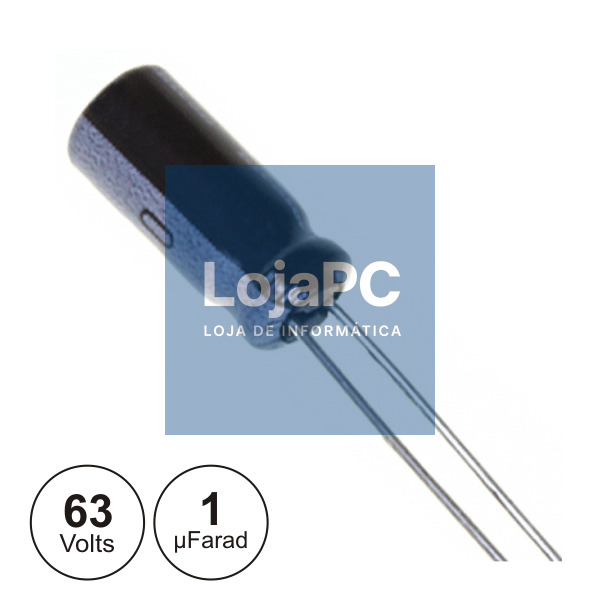 CONDENSADOR ELECTROLITICO MINI 1UF 63V 105º