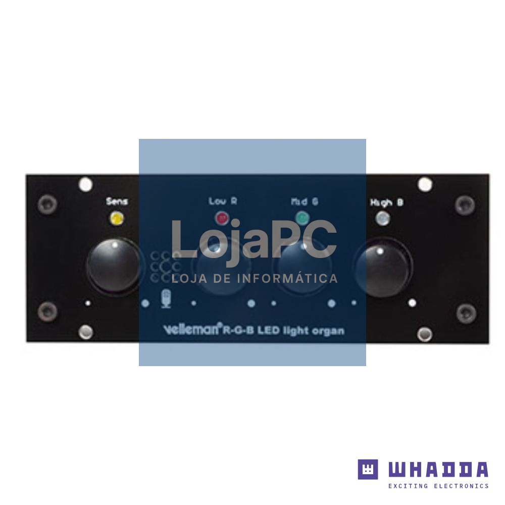 Mini Kit de Montagem Orgão com Luz LED RGB 3 Canais WHADDA