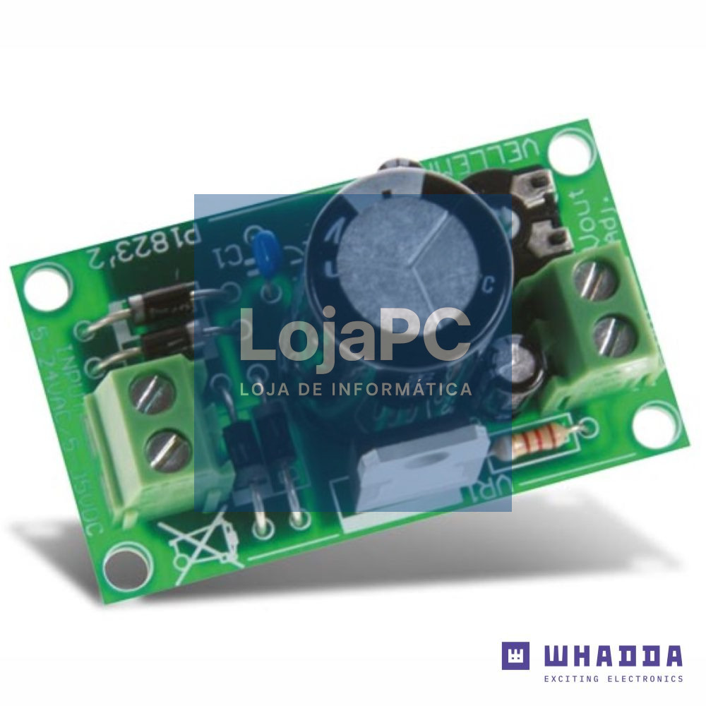 Kit de Montagem Fonte de Alimentação 1.2-35VDC 1A WHADDA