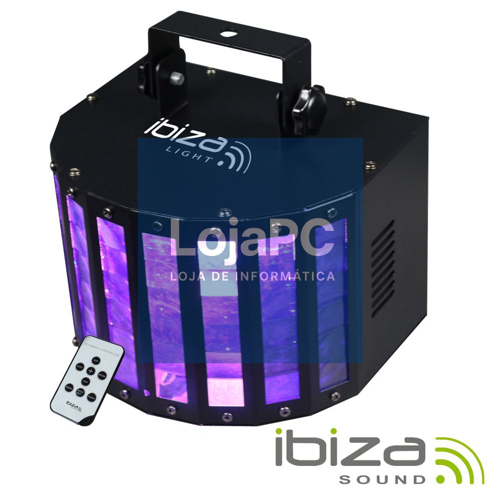 Projetor Luz Efeito Butterfly RGBWAP LED IBIZA