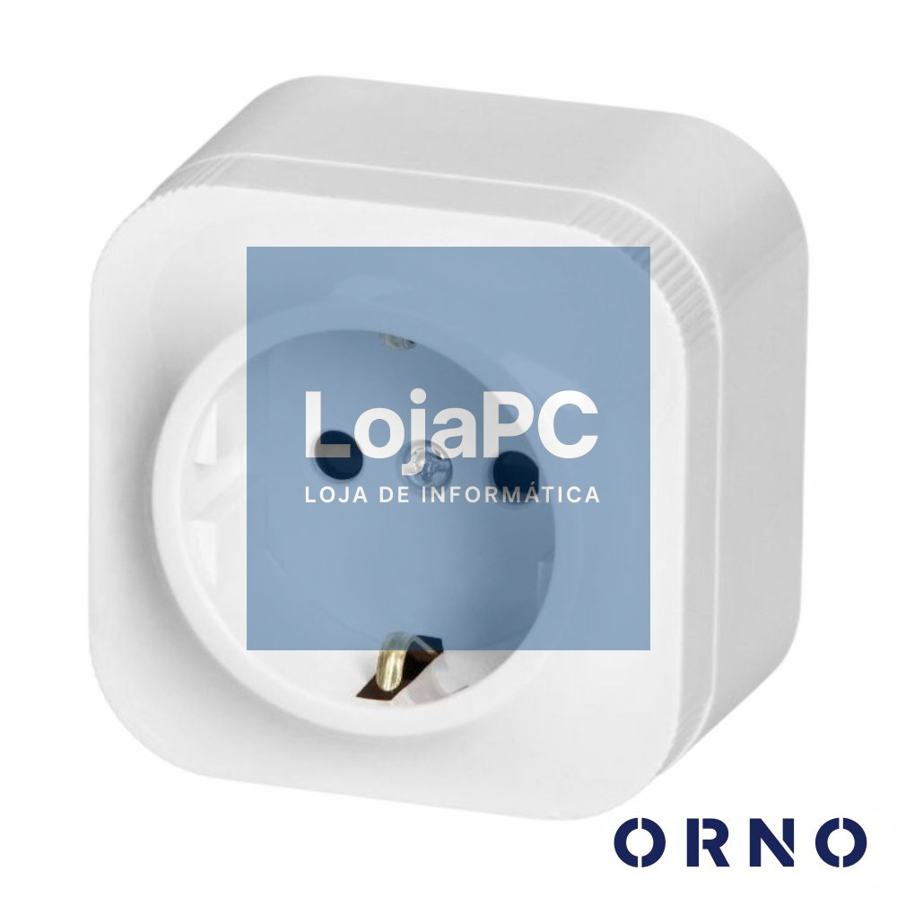 Tomada Elétrica Superfície 1x Schuko ORNO