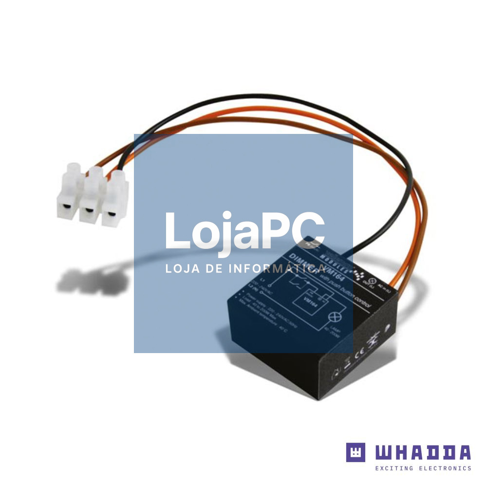 Módulo Mini Dimmer Com Botão 230VAC WHADDA