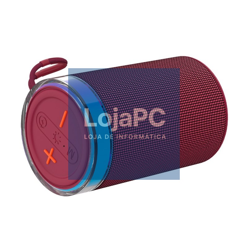 Universal Music Bluetooth Speaker 5W COOL Habana TWS Red — imagem 4