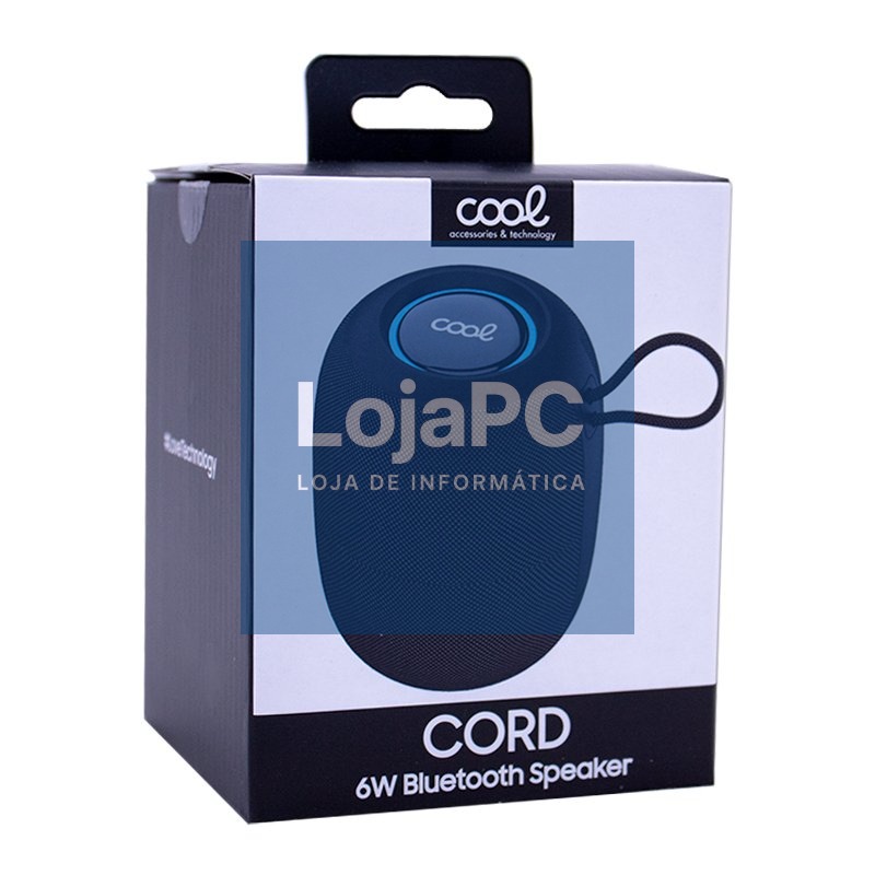 Universal Music Bluetooth Speaker 6W TWS COOL Cord Black — imagem 2
