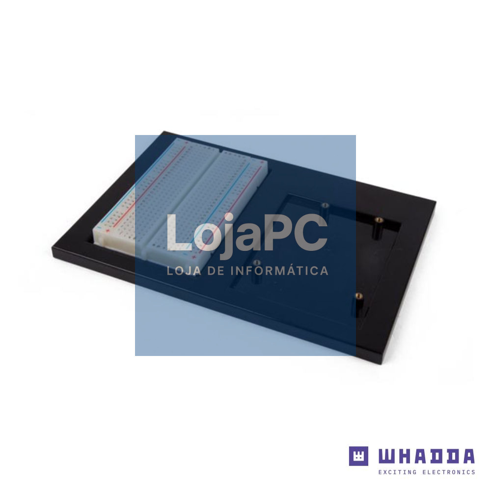 Suporte de Projeto Arduino Uno + Placa de Ensaio WHADDA