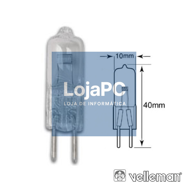 LÂMPADA GY6.35 100W 12V FCR VELLEMAN