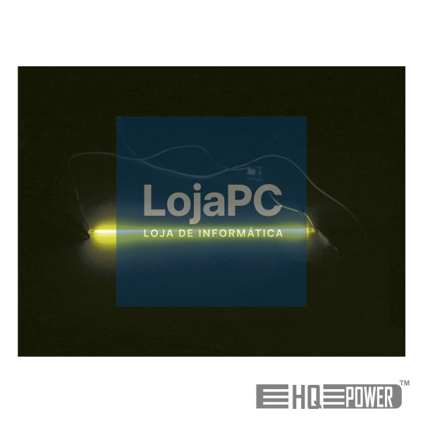 LÂMPADA TUBULAR 180-800V NÉON 30CM AMARELA HQ POWER
