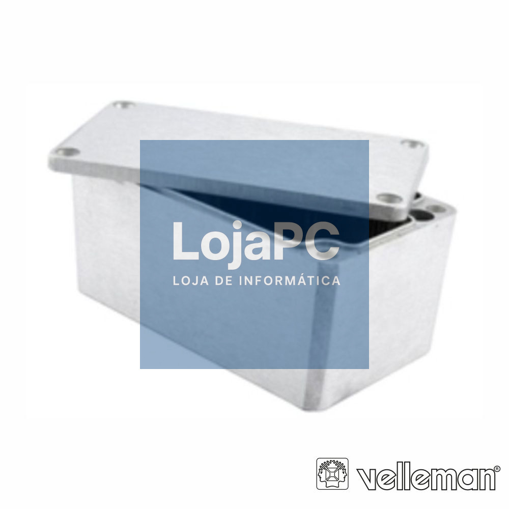 Caixa Estanque Alumínio 120.5x120.5x101.5mm VELLEMAN