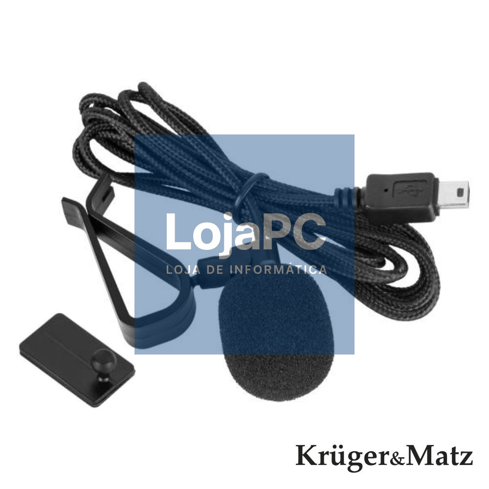 MICROFONE LAPELA P/ CÂMARAS AÇÃO MINI-USB 1.5M